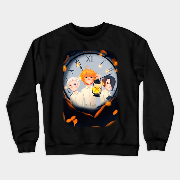 The promised neverland Crewneck Sweatshirt by Letrinha